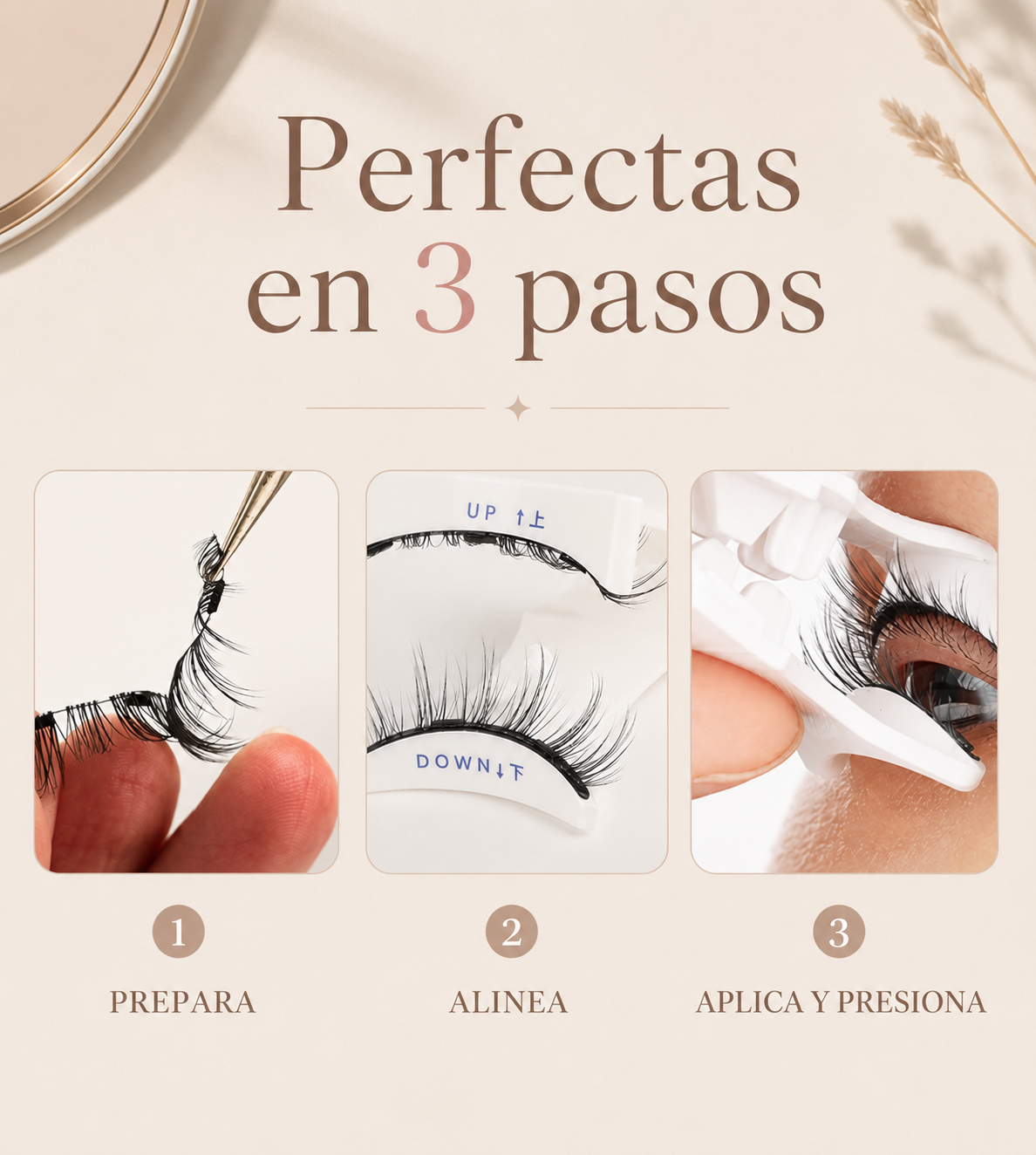 Pestañas Perfectas en 3 Segundos