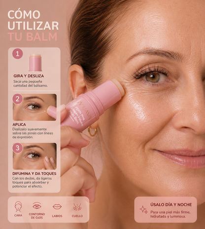 Stick Antiedad con Colágeno y ADN – Efecto Lifting y Firmeza para Piel Madura